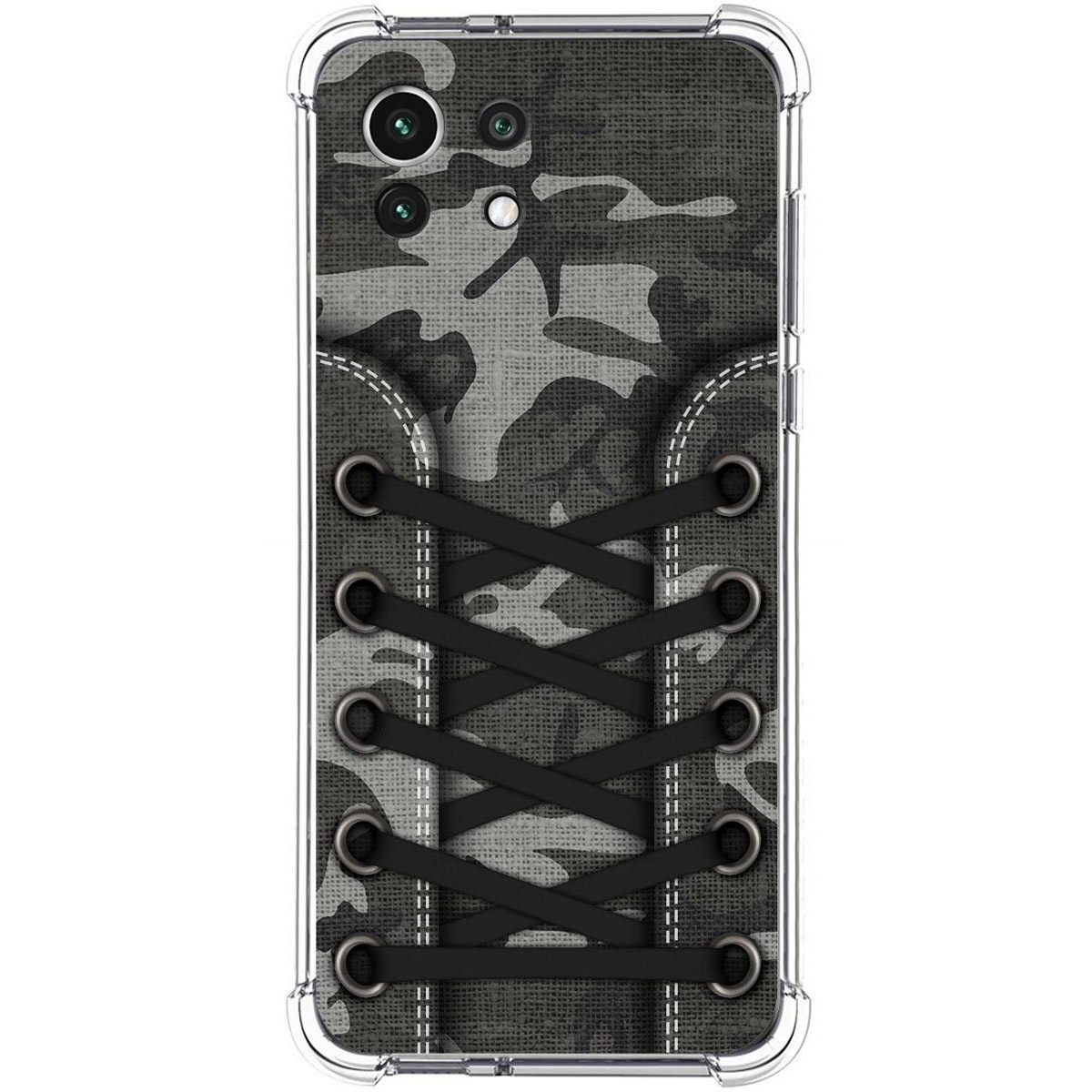 Funda Silicona Antigolpes para Xiaomi Mi 11 Lite 4G / 5G / 5G NE diseño Zapatillas 15 Dibujos