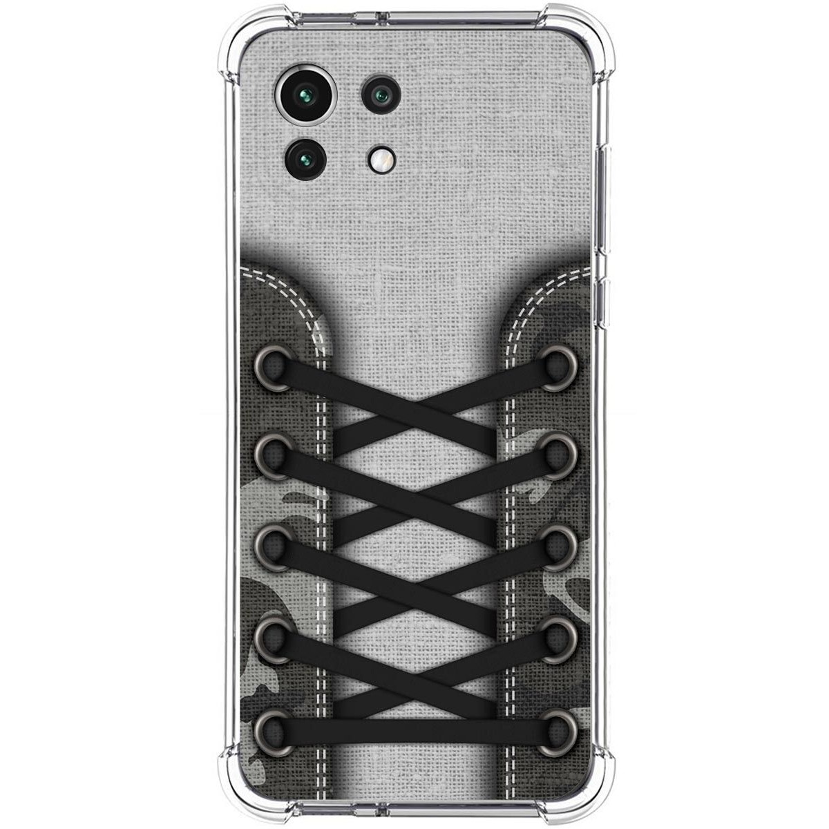 Funda Silicona Antigolpes para Xiaomi Mi 11 Lite 4G / 5G / 5G NE diseño Zapatillas 16 Dibujos