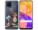 Funda Gel Transparente para Realme 8 4G / 8 Pro diseño Avestruz Dibujos