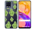 Funda Gel Transparente para Realme 8 4G / 8 Pro diseño Cactus Dibujos