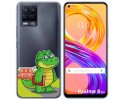 Funda Gel Transparente para Realme 8 4G / 8 Pro diseño Coco Dibujos