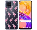 Funda Gel Transparente para Realme 8 4G / 8 Pro diseño Flamenco Dibujos