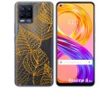 Funda Gel Transparente para Realme 8 4G / 8 Pro diseño Hojas Dibujos
