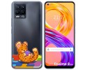 Funda Gel Transparente para Realme 8 4G / 8 Pro diseño Leopardo Dibujos