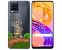 Funda Gel Transparente para Realme 8 4G / 8 Pro diseño Mono Dibujos