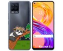 Funda Gel Transparente para Realme 8 4G / 8 Pro diseño Panda Dibujos