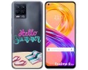 Funda Gel Transparente para Realme 8 4G / 8 Pro diseño Summer Dibujos