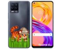 Funda Gel Transparente para Realme 8 4G / 8 Pro diseño Tigre Dibujos