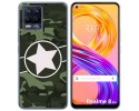 Funda Gel Tpu para Realme 8 4G / 8 Pro diseño Camuflaje 01 Dibujos