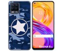 Funda Gel Tpu para Realme 8 4G / 8 Pro diseño Camuflaje 03 Dibujos