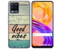 Funda Gel Tpu para Realme 8 4G / 8 Pro diseño Madera 01 Dibujos