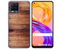 Funda Gel Tpu para Realme 8 4G / 8 Pro diseño Madera 02 Dibujos