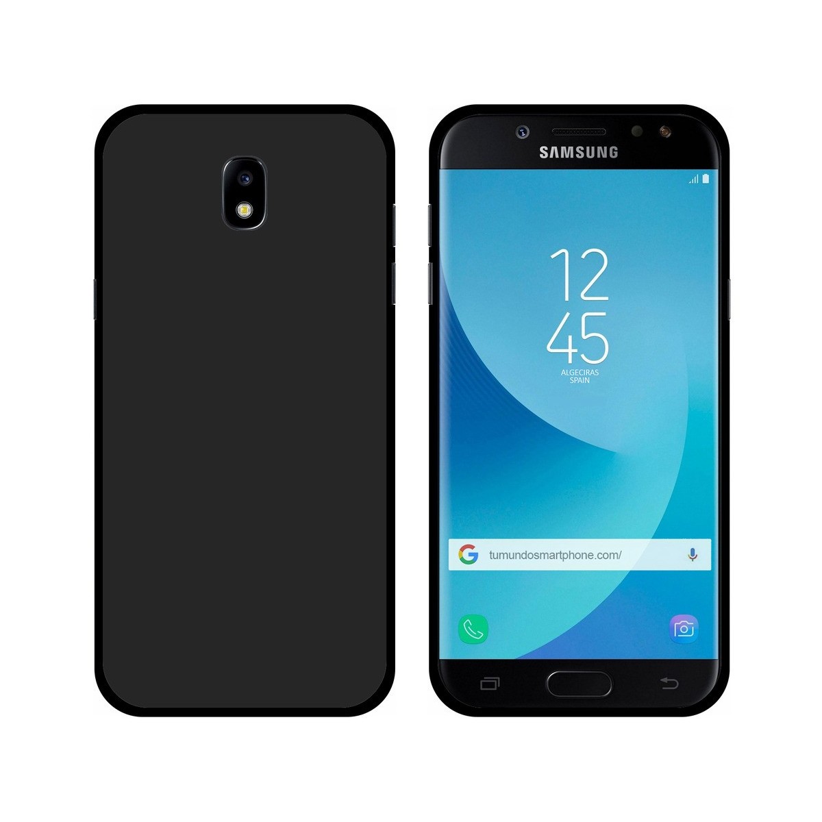 Funda Gel Tpu para Samsung Galaxy J5 (2017) Color Negra