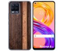 Funda Gel Tpu para Realme 8 4G / 8 Pro diseño Madera 05 Dibujos