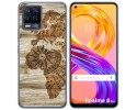 Funda Gel Tpu para Realme 8 4G / 8 Pro diseño Madera 07 Dibujos