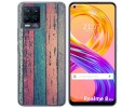 Funda Gel Tpu para Realme 8 4G / 8 Pro diseño Madera 10 Dibujos