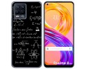 Funda Gel Tpu para Realme 8 4G / 8 Pro diseño Formulas Dibujos