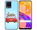 Funda Gel Tpu para Realme 8 4G / 8 Pro diseño Furgoneta Dibujos