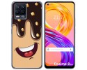 Funda Gel Tpu para Realme 8 4G / 8 Pro diseño Helado Chocolate Dibujos