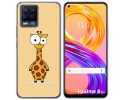 Funda Gel Tpu para Realme 8 4G / 8 Pro diseño Jirafa Dibujos