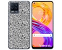 Funda Gel Tpu para Realme 8 4G / 8 Pro diseño Letras Dibujos