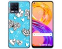 Funda Gel Tpu para Realme 8 4G / 8 Pro diseño Mariposas Dibujos