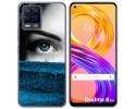 Funda Gel Tpu para Realme 8 4G / 8 Pro diseño Ojo Dibujos