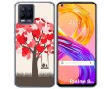 Funda Gel Tpu para Realme 8 4G / 8 Pro diseño Pajaritos Dibujos