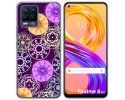 Funda Gel Tpu para Realme 8 4G / 8 Pro diseño Radial Dibujos