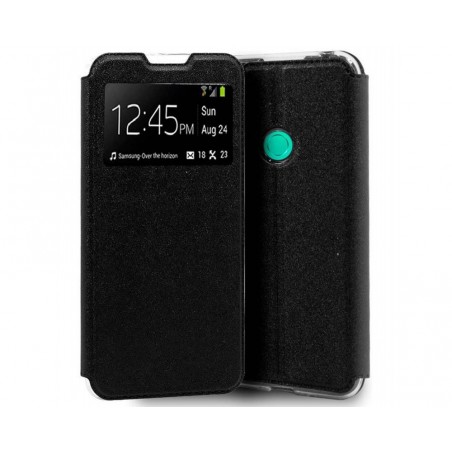 Funda Libro Soporte con Ventana para Alcatel 1S 2021 / 3L 2021 Color Negra