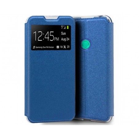 Funda Libro Soporte con Ventana para Alcatel 1S 2021 / 3L 2021 color Azul