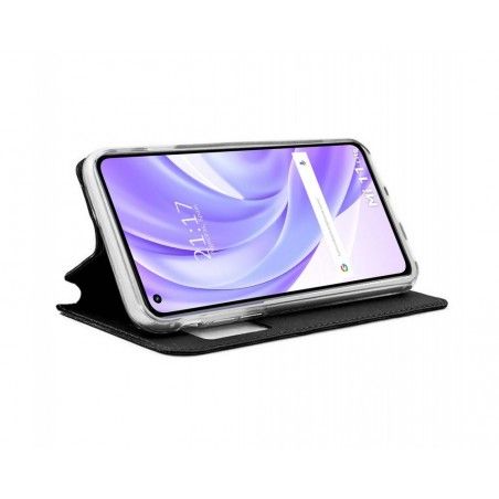 Funda Libro Soporte con Ventana para Xiaomi Mi 11 Lite 4G / 5G / 5G NE color Negra