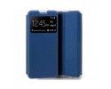 Funda Libro Soporte con Ventana para Xiaomi Mi 11 Lite 4G / 5G / 5G NE color Azul
