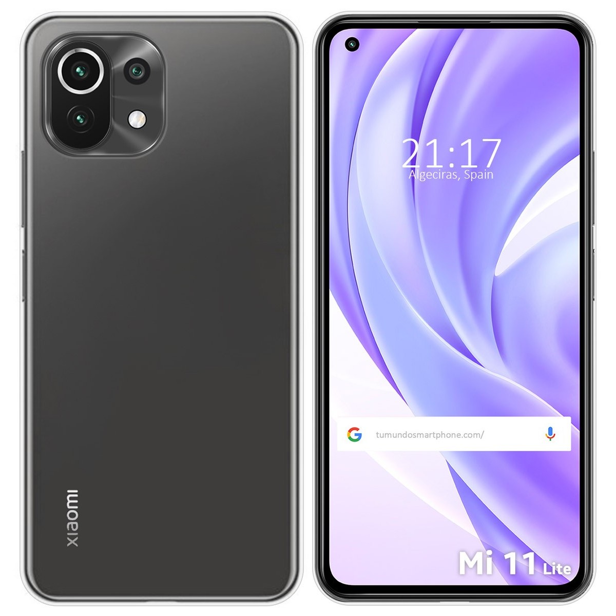 Funda Silicona Gel TPU Transparente para Xiaomi Mi 11 Lite 4G / 5G / 5G NE