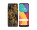 Funda Gel Transparente para Alcatel 1S 2021 / 3L 2021 diseño Hojas Dibujos
