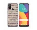 Funda Gel Tpu para Alcatel 1S 2021 / 3L 2021 diseño Ladrillo 01 Dibujos