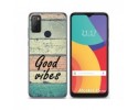 Funda Gel Tpu para Alcatel 1S 2021 / 3L 2021 diseño Madera 01 Dibujos