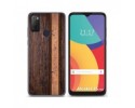 Funda Gel Tpu para Alcatel 1S 2021 / 3L 2021 diseño Madera 05 Dibujos
