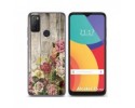 Funda Gel Tpu para Alcatel 1S 2021 / 3L 2021 diseño Madera 08 Dibujos