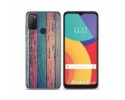 Funda Gel Tpu para Alcatel 1S 2021 / 3L 2021 diseño Madera 10 Dibujos