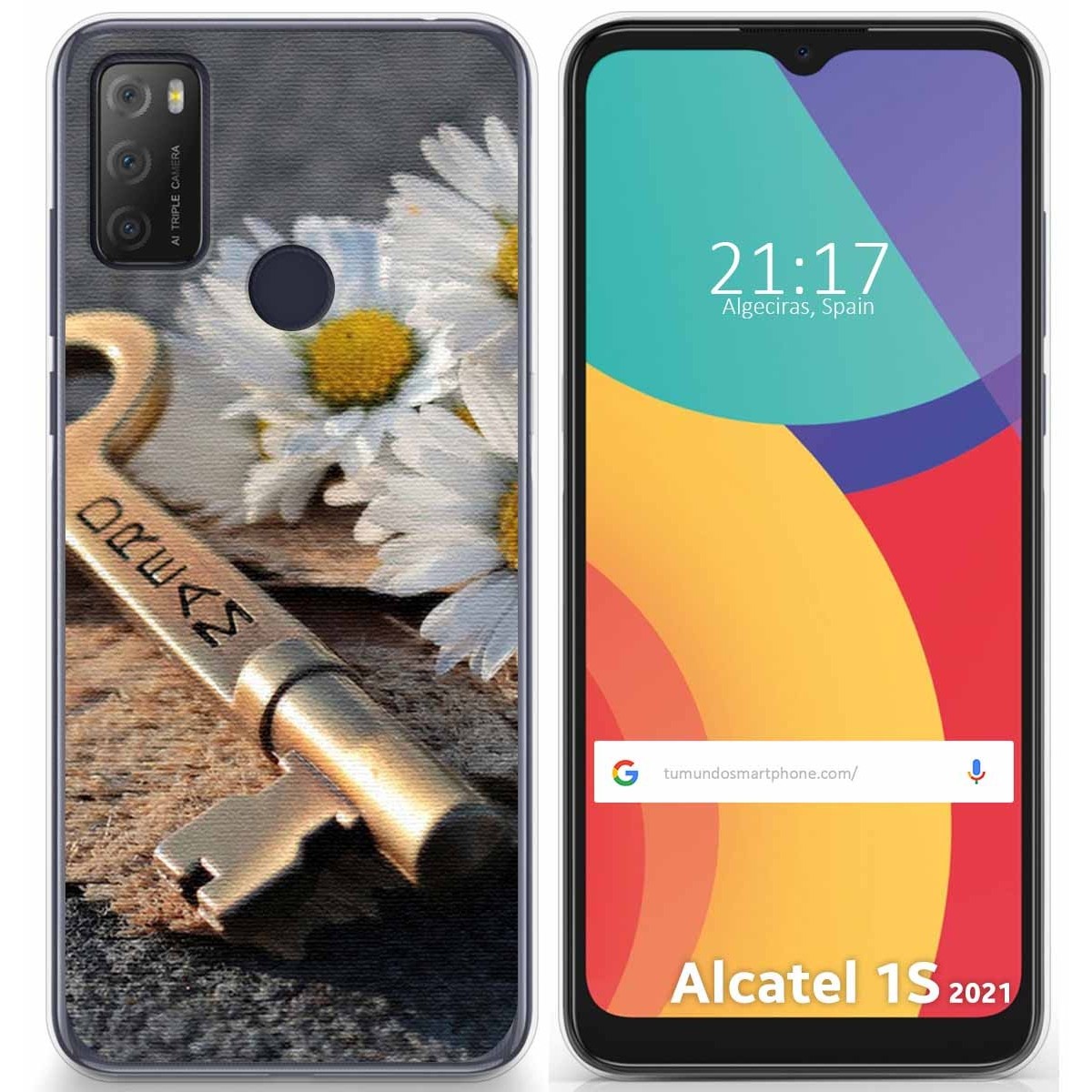 Funda Gel Tpu para Alcatel 1S 2021 / 3L 2021 diseño Dream Dibujos