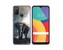 Funda Gel Tpu para Alcatel 1S 2021 / 3L 2021 diseño Elefante Dibujos