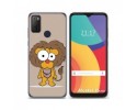 Funda Gel Tpu para Alcatel 1S 2021 / 3L 2021 diseño Leon Dibujos