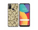 Funda Gel Tpu para Alcatel 1S 2021 / 3L 2021 diseño Sand Camuflaje Dibujos