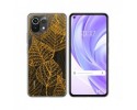 Funda Gel Transparente para Xiaomi Mi 11 Lite 4G / 5G / 5G NE diseño Hojas Dibujos