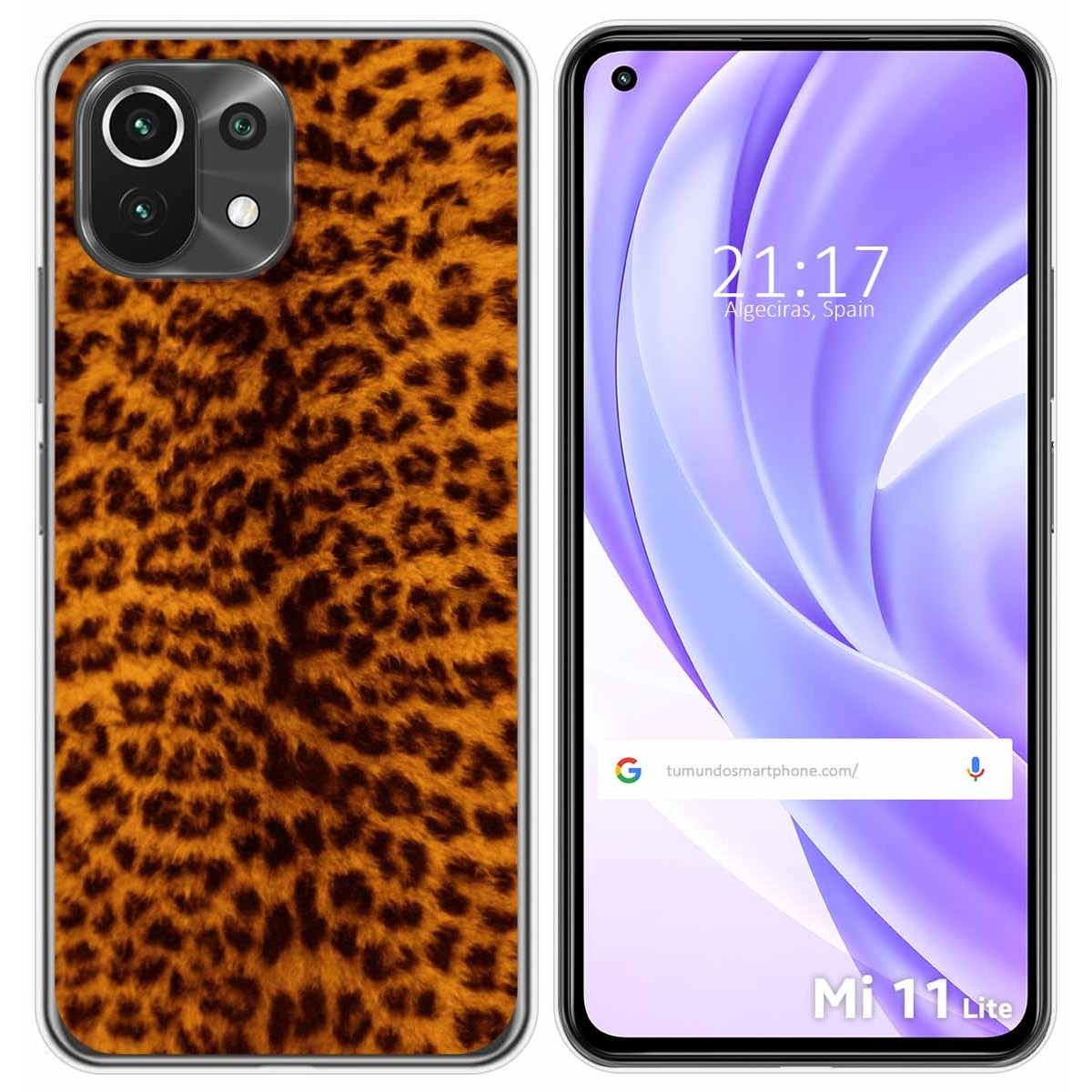 Funda Gel Tpu para Xiaomi Mi 11 Lite 4G / 5G / 5G NE diseño Animal 03 Dibujos