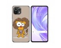 Funda Gel Tpu para Xiaomi Mi 11 Lite 4G / 5G / 5G NE diseño Leon Dibujos