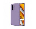 Funda Silicona Líquida Ultra Suave para Xiaomi POCO F3 5G / Mi 11i 5G color Morada