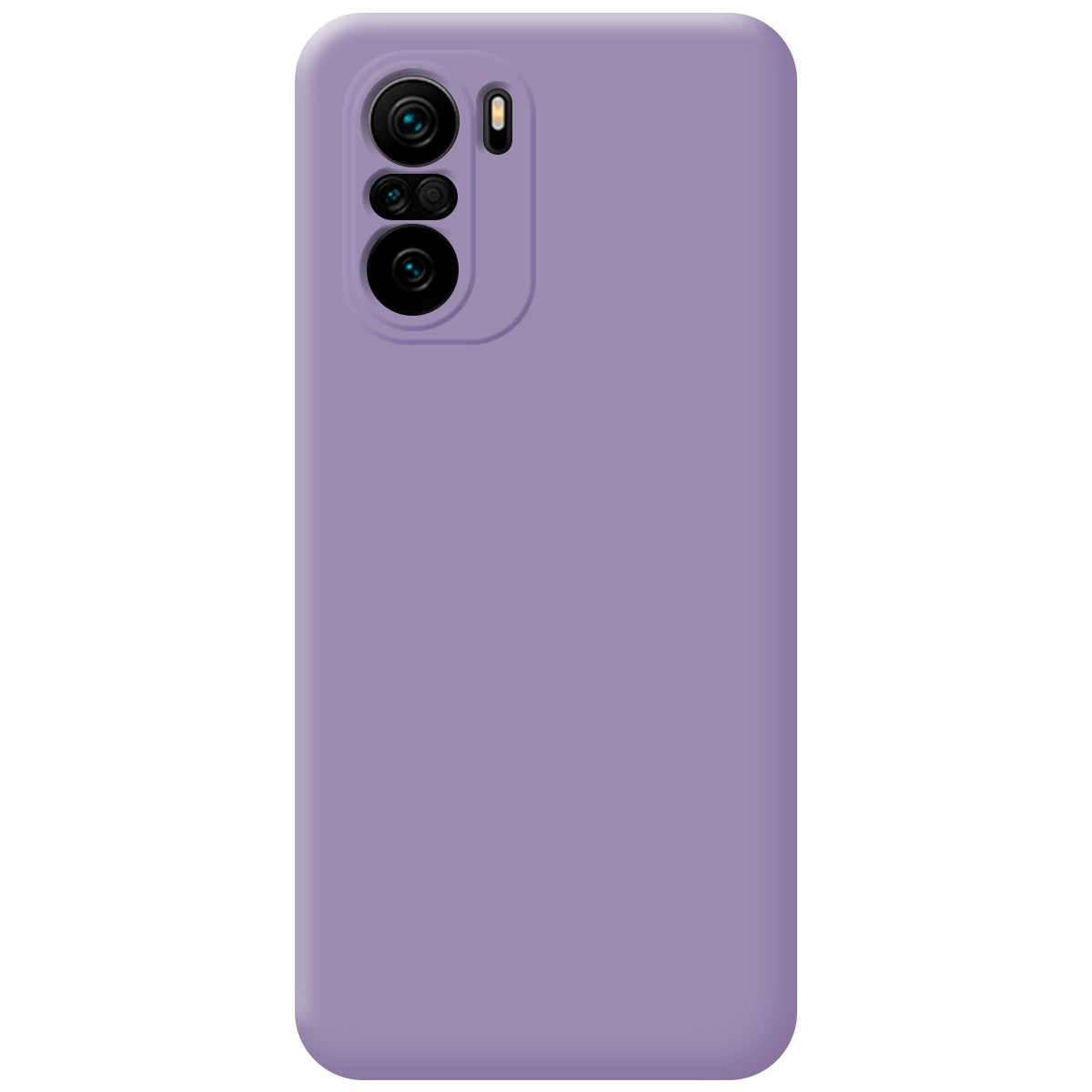 Funda Silicona Líquida Ultra Suave para Xiaomi POCO F3 5G / Mi 11i 5G color Morada