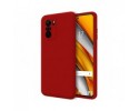Funda Silicona Líquida Ultra Suave para Xiaomi POCO F3 5G / Mi 11i 5G color Roja